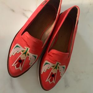 Unique, gorgeous slip on sneaks